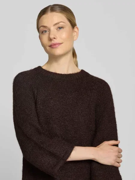 Sweter z dzianiny z raglanowymi rękawami Free/quent