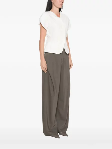 Scurt bluză Jacquemus alb