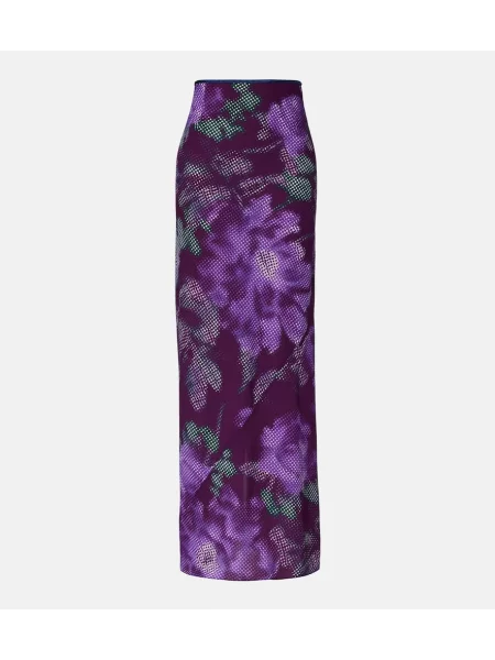 Fusta maxi Dries Van Noten cu model floral