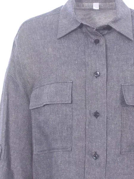 Koszula Eleventy niebieska