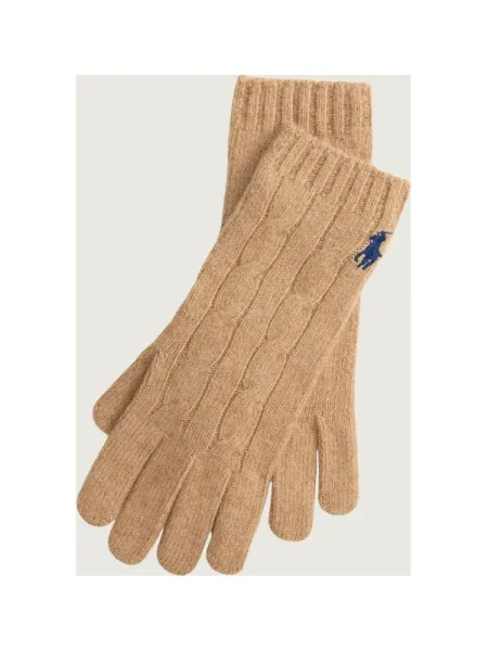 Mănuși Polo Ralph Lauren maro