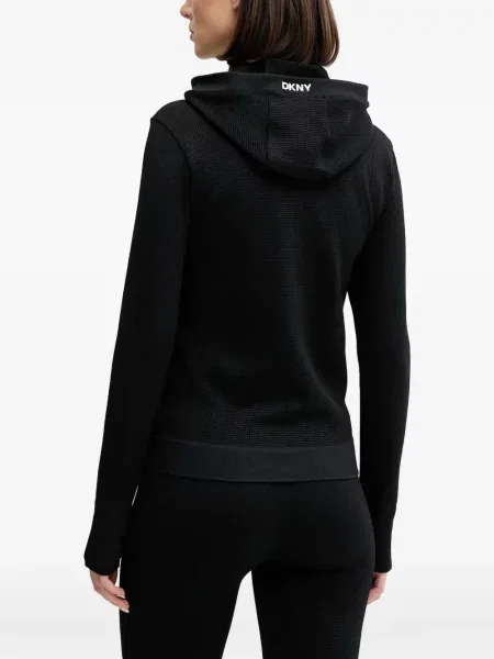 Hanorac cu glugă Dkny negru