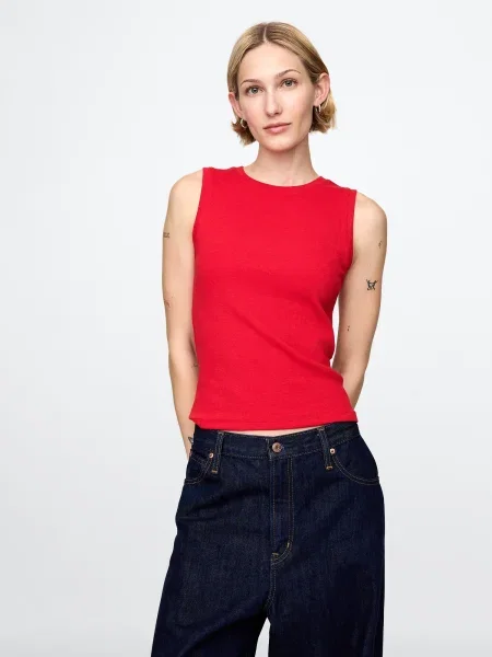 Tricou Gap cu nervuri