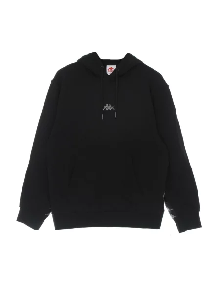 Bluza z kapturem Kappa z kapturem czarna