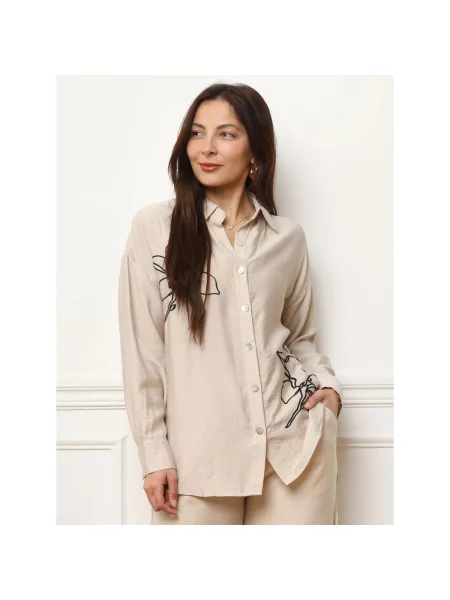 Bluza La Modeuse bež