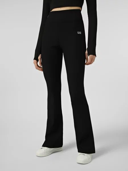 Спортивні леггінси поліамід/еластан чорний