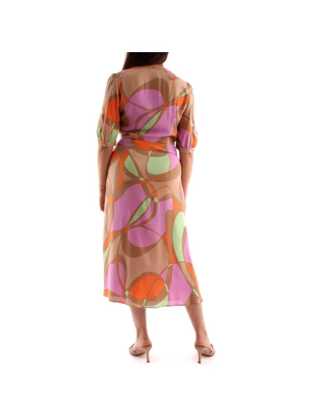 Pantaloni Emme Marella roz