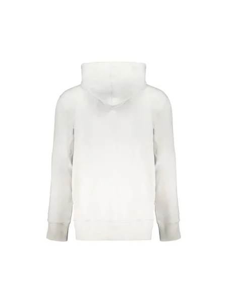 Bluza z kapturem Calvin Klein z kapturem casual szara