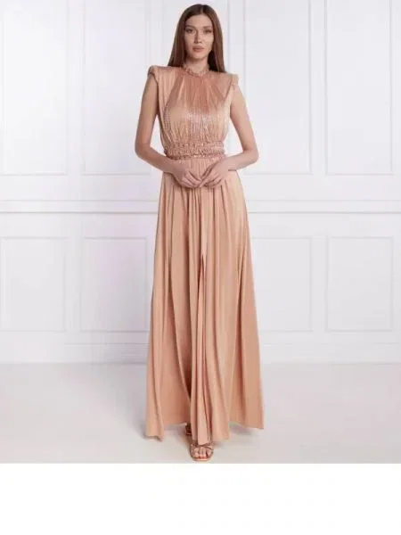 Elisabetta Franchi Rochie bej