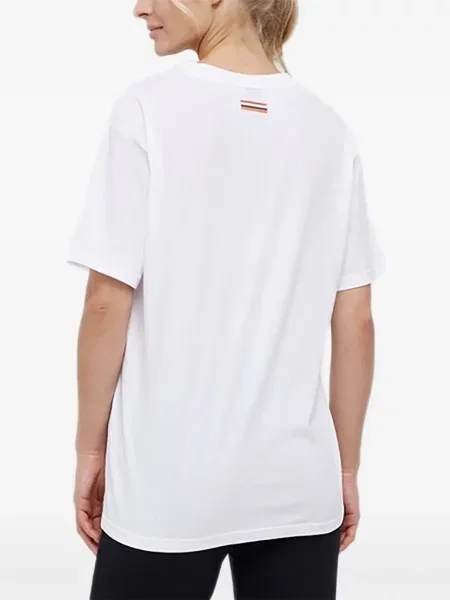 Tricou grafic P.e Nation cu imagine alb