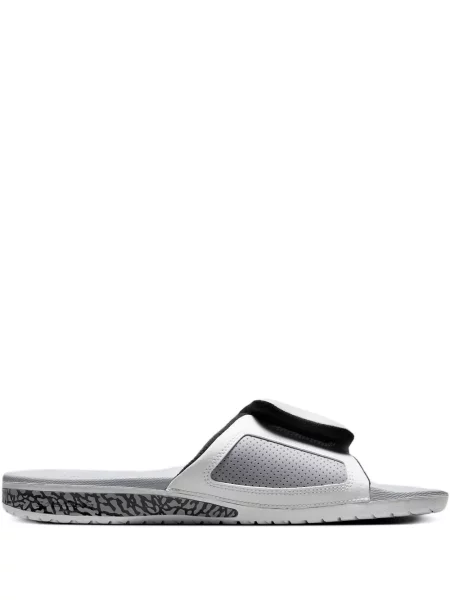 Papuci Jordan alb