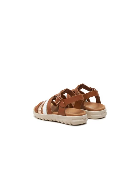 Sandály Geox J Sandal Soleima Gir M hnědá