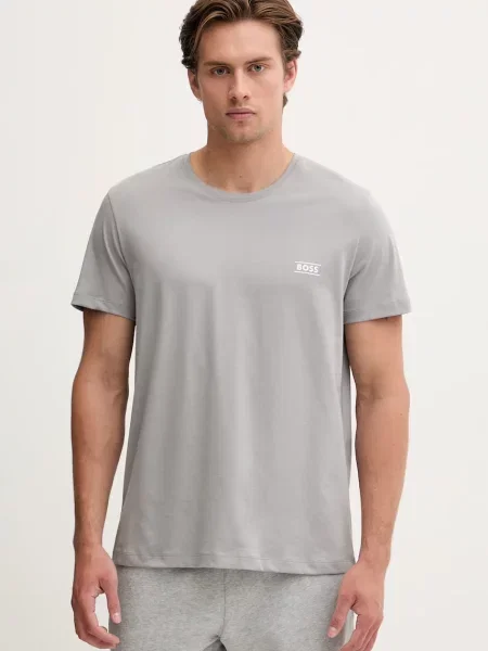 BOSS tričko TShirtRN šedé