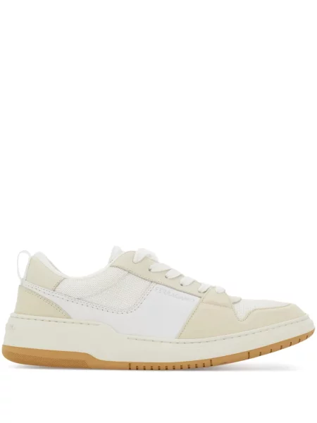 Sneakerși Ferragamo din piele alb