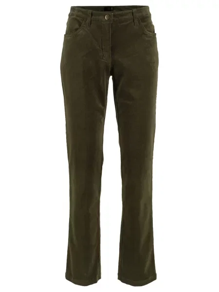 Bonprix Pantaloni închis verde