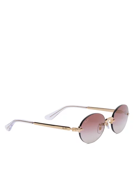 Ray-Ban okulary przeciwsłoneczne A$AP ROCKY X RAY-BAN brązowe