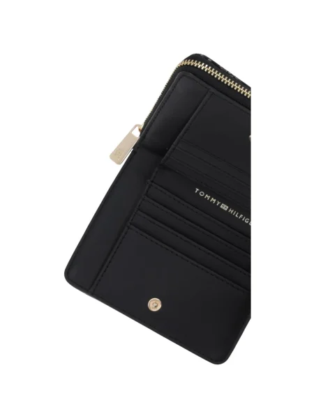 Geantă Tommy Hilfiger din jacard negru