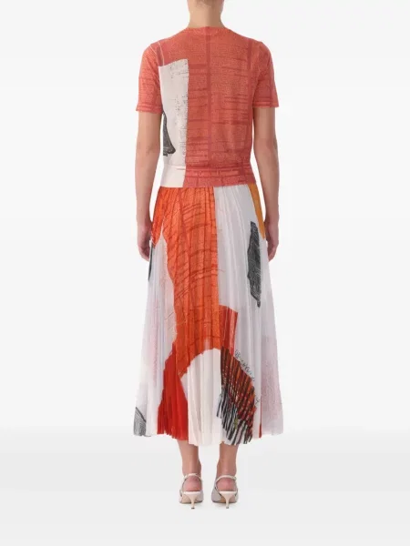 Midi szoknya Jason Wu Collection fehér