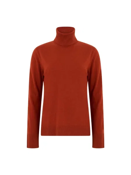 Sweter Max Mara wełniany czerwony