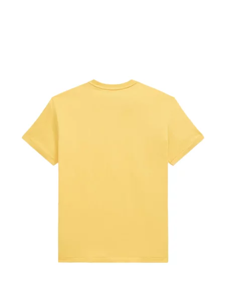 Поло тениска Polo Ralph Lauren бродирана жълто