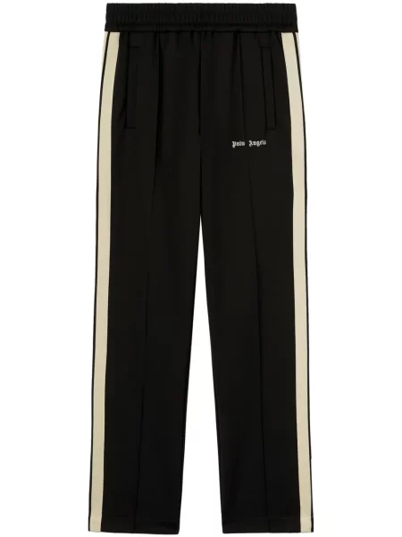 Pantaloni Palm Angels cu imagine alergare negru