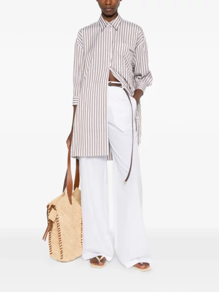 Pantaloni Max Mara alb