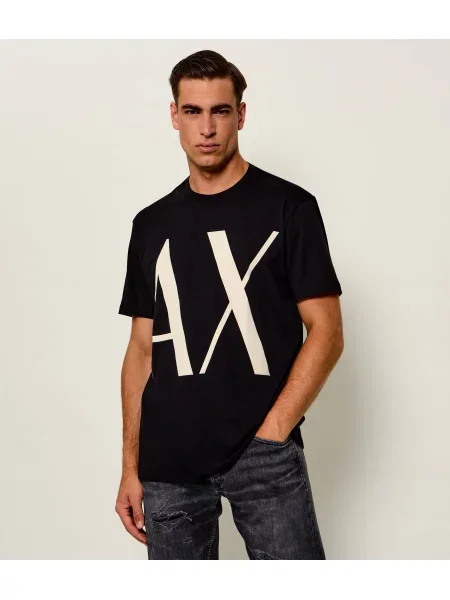 Armani Exchange Tricou negru