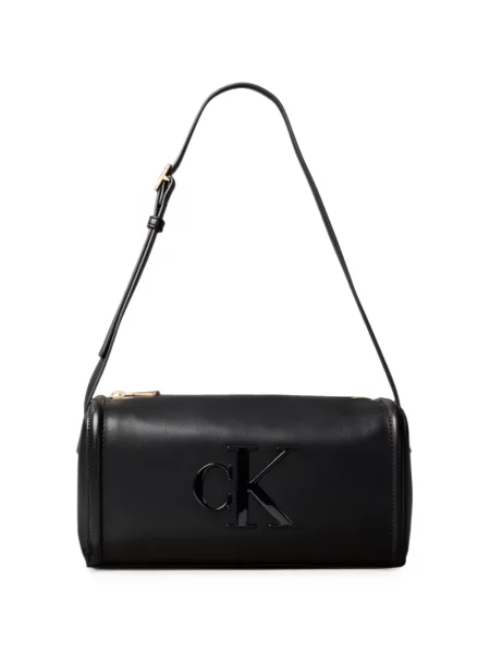 Geantă Calvin Klein cu autograf negru