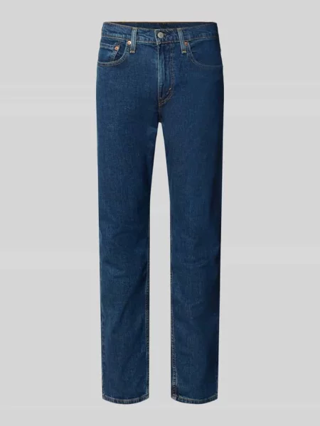 Jeansy o kroju tapered fit z mieszanka bawełny model Levi's niebieski