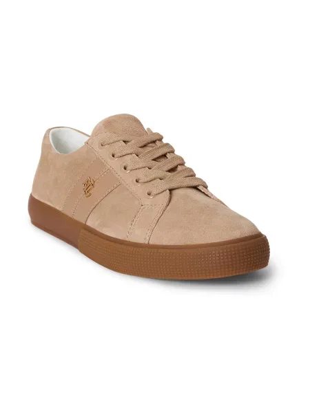 Sneakerși Lauren Ralph Lauren maro