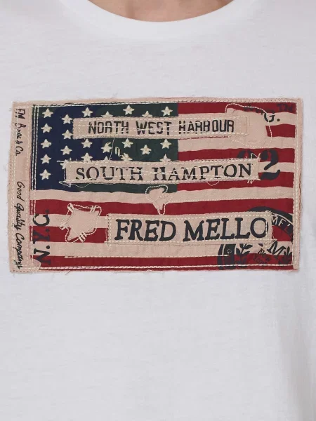 Футболка Fred Mello біла