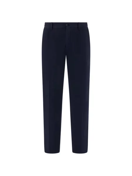 Kalhoty Boggi Milano s autogramem modré