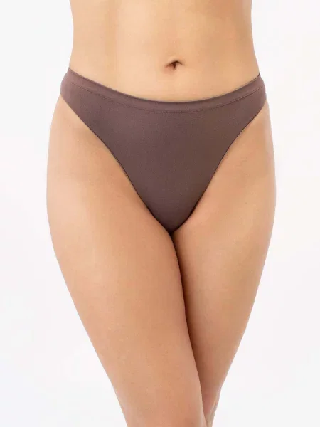 Труси Giulia мікрофібра коричневий