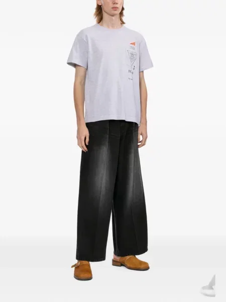 Tricou Toga cu imagine gri