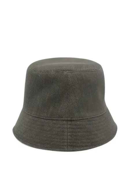 Pălărie Brunello Cucinelli cu autograf verde