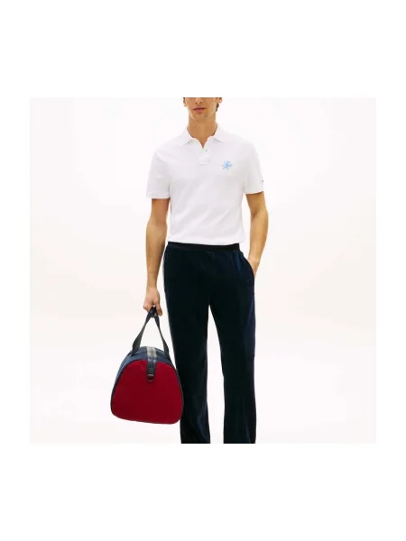 Tricou polo Tommy Hilfiger alb