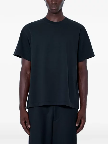 Scurt tricou Prada cu autograf negru