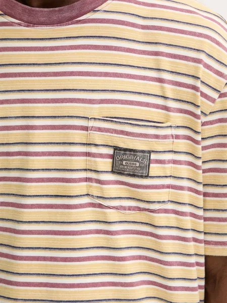 Футболка Guess Originals желтая