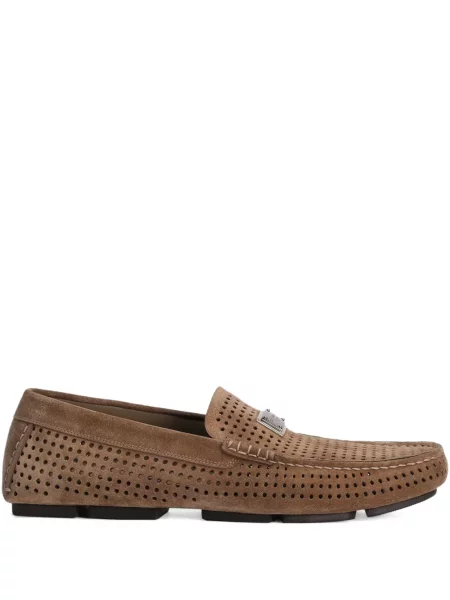 Pantofi loafer Dolce & Gabbana maro