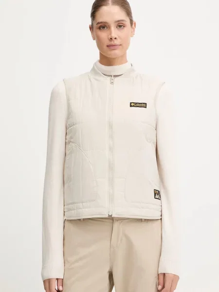 Columbia bezrękawnik sportowy dwustronny High Cascades przejściowy beżowy