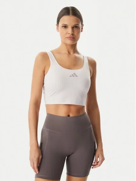 ADIDAS PERFORMANCE Αθλητικό σουτιέν OPTIME λιλά / πασχαλιά