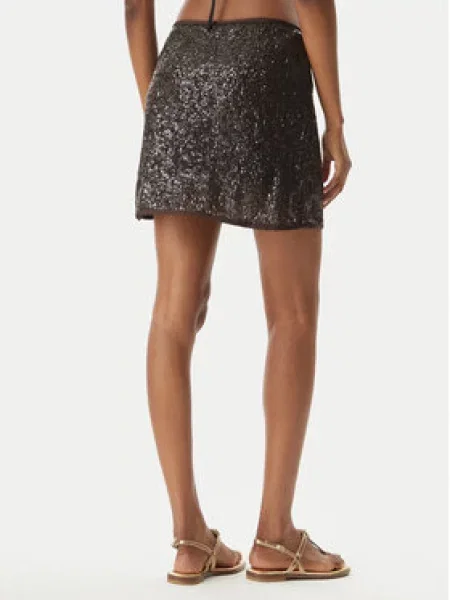 Guess Plažna suknja Regular Fit smeđa