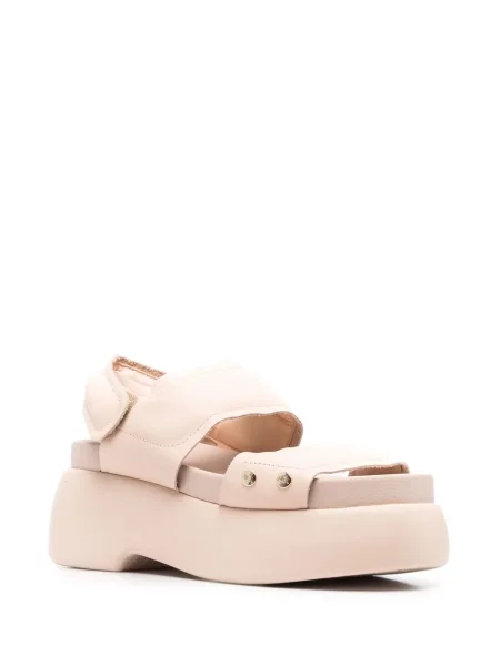 Sandale Agl din piele roz