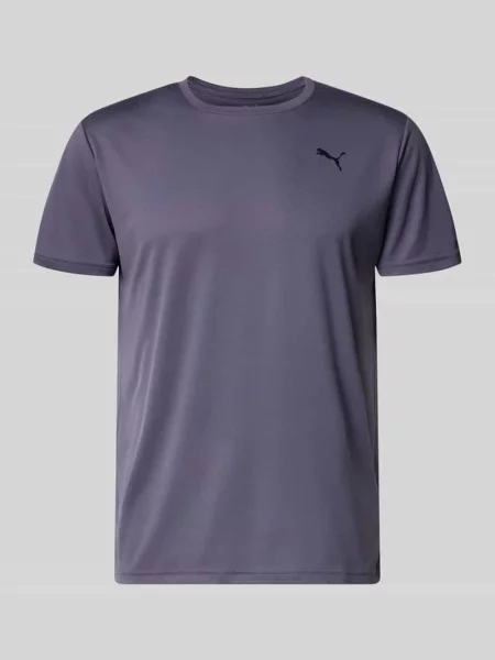 T-shirt sport w kroju regular fit z nadrukiem z logo model TAD Essential' Puma Performance