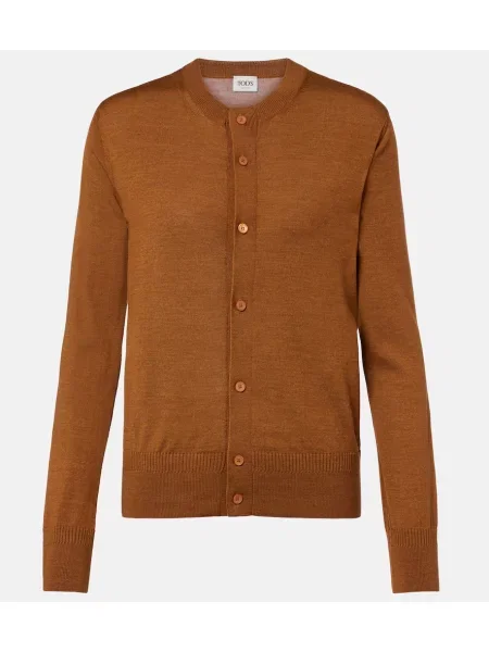 Cardigan Tod's de lână maro