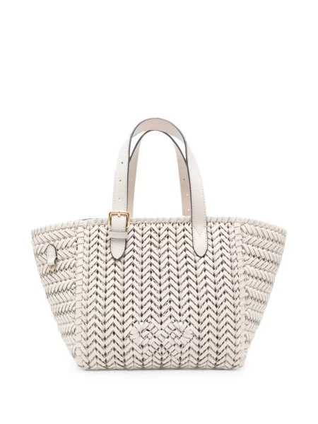 Shopper rankinė Anya Hindmarch balta
