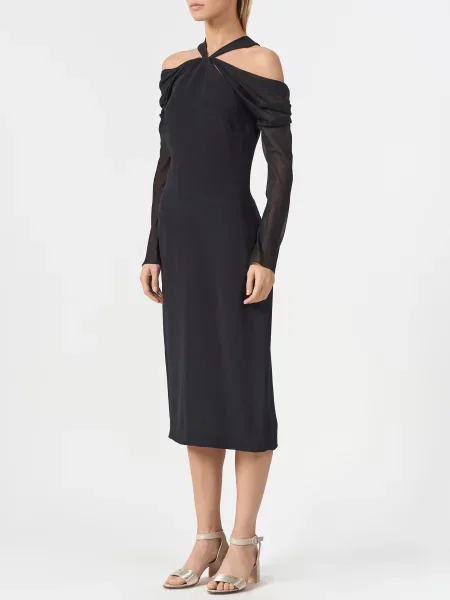 Платье Cushnie черное