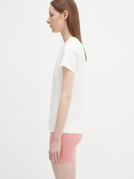 PANGAIA Majica kratkih rukava Cotton-Stretch T-shirt bijela