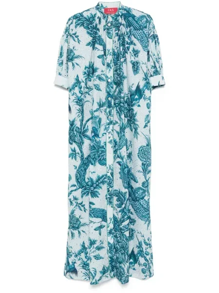 Rochie maxi F.r.s For Restless Sleepers de costum albastru