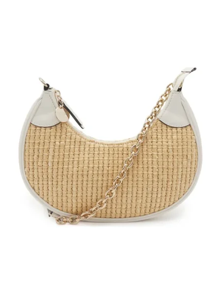 Geanta hobo Red Valentino din piele bej